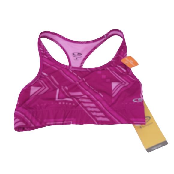 New C9 Champion Power Core Sports Compression Bra Small Pink Barbiecore - Picture 1 of 4